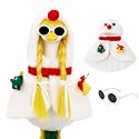 3 PCS Porch Goose Outfits Christmas Snowman Set for 17 &amp; 23In Goose Statue