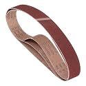 3 Pcs Sanding Belts 2 x 48 Inch 80 Grit Aluminum Oxide