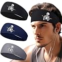 3 PCS Sport Headbands for Men Women Workout Cooling Sweat Bands Headbands Men Sweatbands Running