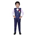 3-Piece Shirt Trouser Waistcoat with Bow-Tie Boy39s