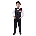 3-Piece Shirt Trouser Waistcoat with Bow-Tie Boy39s