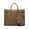Anne Klein Womens 3 Piece Work Tote Gift Set, Truffle