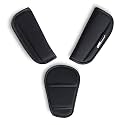 SeedFuture 3 Pieces Stroller Strap Covers and Crotch Pad Combo, Black