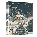 3 Ring Binder Christmas House Winter 1.5 inch Binders