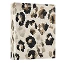 3 Ring Binder Leopard Pattern Brown Spots 1.5 inch Binders