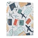 3 Ring Binder Passports Airplane 1.5 inch Binders Three Ring Binders