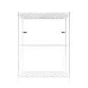 3-Shelves Wheels Heavy Duty Steel Storage Rack
