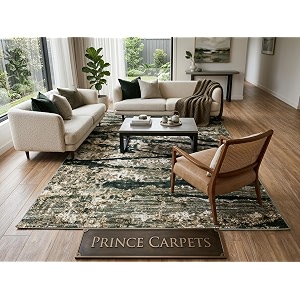 3 x 5 Feet Modern Carpet for