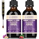 30-in-1 Kidney &amp; Liver Cleanse Detox &amp; Repair Drops, Blueberry, 2P