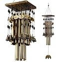 30" Metal Memorial Wind Chimes, for Family and Friends