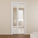 Pocket Door,1-Lite Clear Glass Doors,Home 30 x 80 Sliding Door