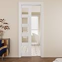 Pocket Door,5-Lite Clear Glass Doors,Home 30 x 80 Sliding Door