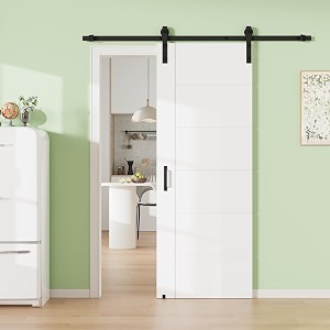 30 inch x 80 inch 3-Lite Tempered