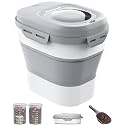30-35 Lbs Dog Food Storage Container Collapsible Dog Food Container