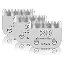 30# Dog Grooming Ceramic Blades,Compatible with Andis,Oster A5,Wahl KM10
