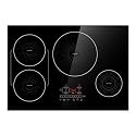 30 Inch Induction Cooktop 4 Burners, Drop-in, Hardwired, Black
