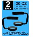 Polar Camel 30 oz Tumbler Handle (2-Pack) – Handle for 30 oz &amp; 32 oz Tumblers – Cup Handle for Large Tumblers – Compatible with Polar Camel &amp; Similar Travel Mugs
