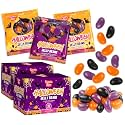 30 Pack Halloween Jelly Beans Candy – Bulk Trick or Treat Candies – Strawberry, Orange, Raspberry Delicious Flavors – Great Use, For Kids, Party Favor, Classrooms Partys, Goodie Bags, Boo Basket Stuffers