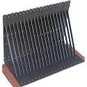 30 Pack L18 x H 12" Black Heavy Duty Shelf Brackets with Screws Metal Shelf Brackets Shelf Support Angle Brackets for Shelves L Brackets Heavy Duty Floating Shelf