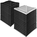 (30 Pack) MagicFiber® Premium Microfiber Cleaning Cloths - For Tablet, Cell Phone, Laptop, LCD TV Screens and Any Other Delicate Surface (29 Black, 1 Grey)