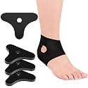 30 Pcs Precut Kinesiology Ankle Tape for Sprain Pain,Black