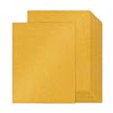 30 Sheets Gold Glitter Cardstock 8.5 x 11 Inches, 92lb Heavyweight, No Shed