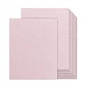 30 Sheets Pink Glitter Cardstock 8.5 x 11 Inch, 92lb Heavyweight, No Shed