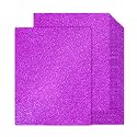 30 Sheets Purple Glitter Cardstock 8.5 x 11 Inches,92lb Heavyweight,No Shed