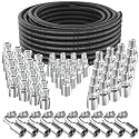 300Ft 1/2 inch Hydraulic Hose with 60PCS Fittings