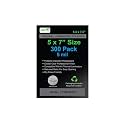 Apache 5x7" Size Laminating Pouches, 5 Mil, 300 Pack, 5.3 x 7.3"
