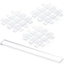 300 Pcs 0.040" X1/4" X 2" Clear Setting Blocks for Glass Shims