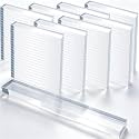 300 Pcs 1/8" X 1/4" X 2" Clear Setting Blocks for Glass Shims
