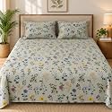 300 TC 100 Cotton King Size Bedsheet