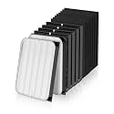 3500 Replacement Filter Compatible with Air Doctor 3500 Serie Air Purifier, fits Model 3000 3500 3500i, 2 Premium Filters + 4 VOCs Filters + 8 Pre-Filters