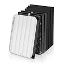 3500 Replacement Filter Compatible with Air Doctor 3500 Serie Air Purifier, fits Model 3000 3500 3500i, 1 Premium Filter + 2 VOCs Filters + 4 Pre-Filters