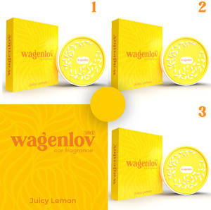3003bc wagenlov citrus lemon car dashboard air perfumes - pack of 3 car freshener blocks wagenlov citrus lemon car dashboard air perfume 240 g