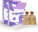 3003BC Wagenlov Lavender Love Organic Hanging Jute Bag Car Air Perfumes - Pack of 2 Car Freshener Blocks Wagenlov Lavender Love Organic Hanging Jute Bag Air Perfume Car Freshener (60 g)
