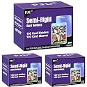 300ct Semi Rigid Card Holders &amp; 300ct Card Sleeves for PSA Graded Cards