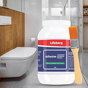 300gm crack seal glue with brush  transparent waterproof solution for roof leakage  waterproofing agent for lasting protection  epoxy resin sealant for tilespipes walls