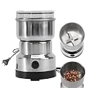 300W Electric Spice Grinder Machine, Herbs, Nuts & Dry Masala, Stainless Steel Portable Mini Grinder with Sharp Blades, One Touch Operation, Multipurpose Kitchen Grinder for Spices Home Use