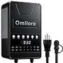 300W Low Voltage Landscape Lighting Transformer for LED Lights, Dual Zone Heavy Duty Outdoor Power Supply with Timer & Photocell, 120V to 12V/14V AC Weatherproof Transformer