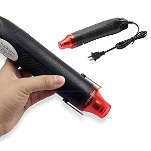 300w mini heat gun 200 amp 350 dual temperature handheld heat gun electric heating tools for epoxy cup removal resin paint drying