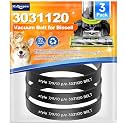3031120 Belts for Bissell Vacuum Style 7 9 10 12 14 16, 3 Pack