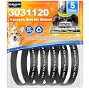 3031120 Belts Compatible with Bissell Vacuum Style 7 9 10 12 14 16
