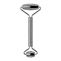 304-Grade Stainless Steel Facial Roller