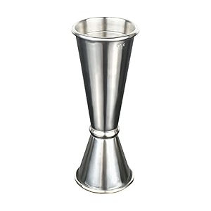 304 stainless steel cocktail double jigger japanese style measuring oz cup bar tool shot for bartending bartender jiggers ounce measurements alcohol drink markings perfect party silver kitchen tools