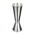 304 Stainless Steel Cocktail Double Jigger Japanese Style Measuring Oz Cup Bar Tool Shot for Bartending Bartender Jiggers Ounce Measurements Alcohol Drink Markings Perfect Party Silver Kitchen Tools