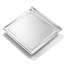 304 Stainless Steel GTF7460 Crumb Tray Air Fryer Replacement Parts for Gourmia Toaster Oven GTF7655 GTF7465 French Door Digital Airfryer Crumb Drip Pan Gourmia Bottom Catcher Pan Accessories 1 Pcs