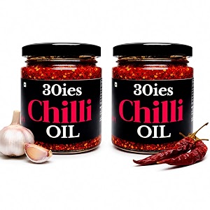 30ies chilli oil  rich garlic flavor  intense chilli heat  pack of 2