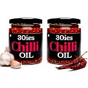 30ies Chilli Oil | Rich Garlic Flavor | Intense Chilli Heat | Pack of 2